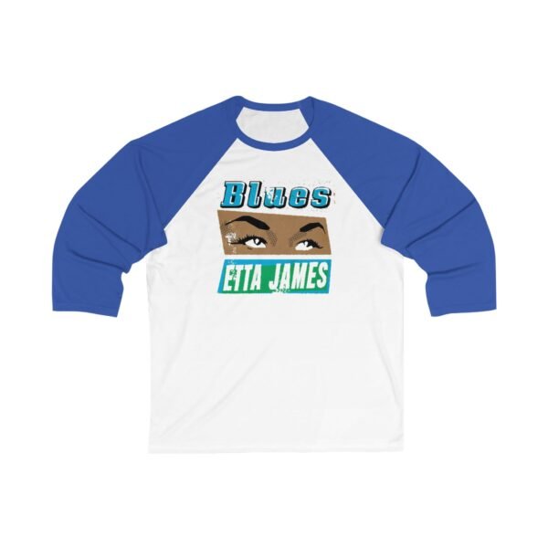 Etta James Unisex 34 Sleeve Baseball Tee - Image 9