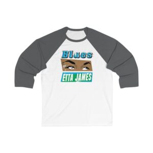 Etta James Unisex 34 Sleeve Baseball Tee