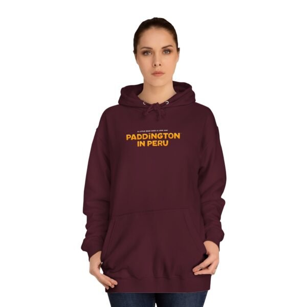 Paddington in Peru Unisex College Hoodie - Image 32