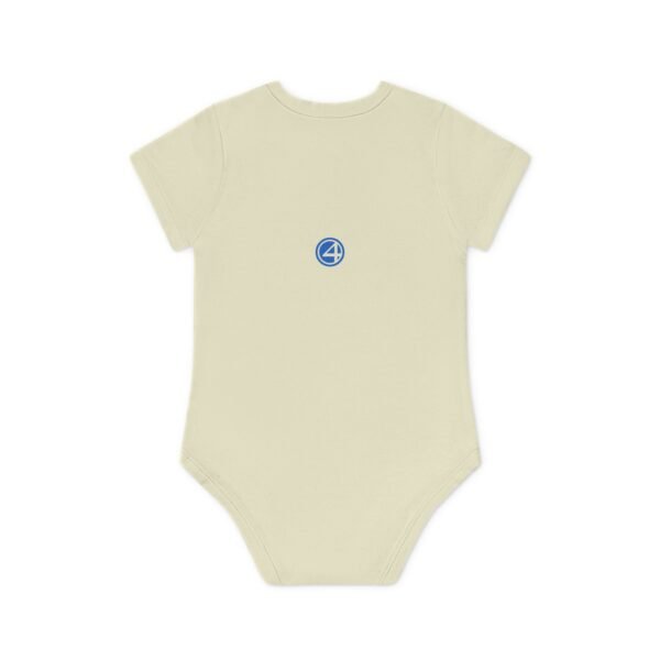 Fantastic Four Baby Organic Short Sleeve Bodysuit - Image 2