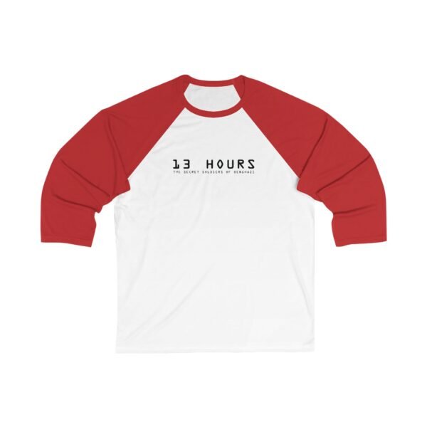 13 Hours: The Secret Soldiers of Benghazi Unisex 3/4 Sleeve Baseball Tee - Image 3