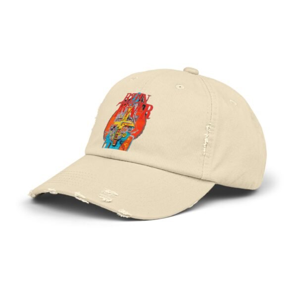 Robin Trower Unisex Distressed Cap - Image 6