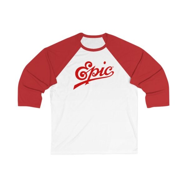 Epic Records Unisex 34 Sleeve Baseball Tee - Image 7