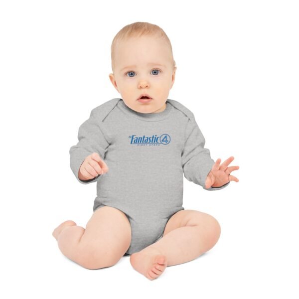 The Fantastic Four: First Steps Baby Long-Sleeve Organic Bodysuit - Image 12