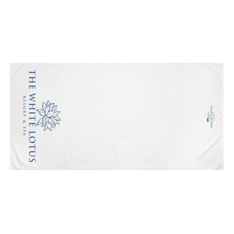The White Lotus Mink-Cotton Towel - Image 2