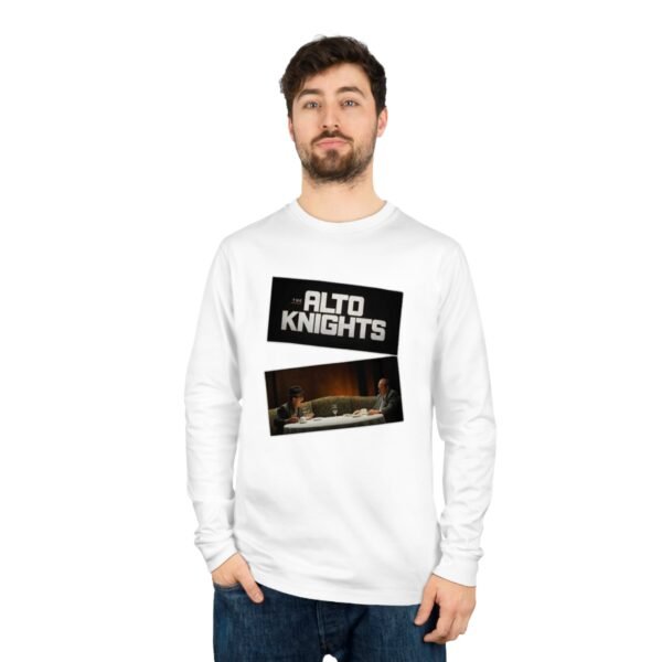 The Alto Knights Unisex Shifts Dry Organic Long Sleeve Tee - Image 8