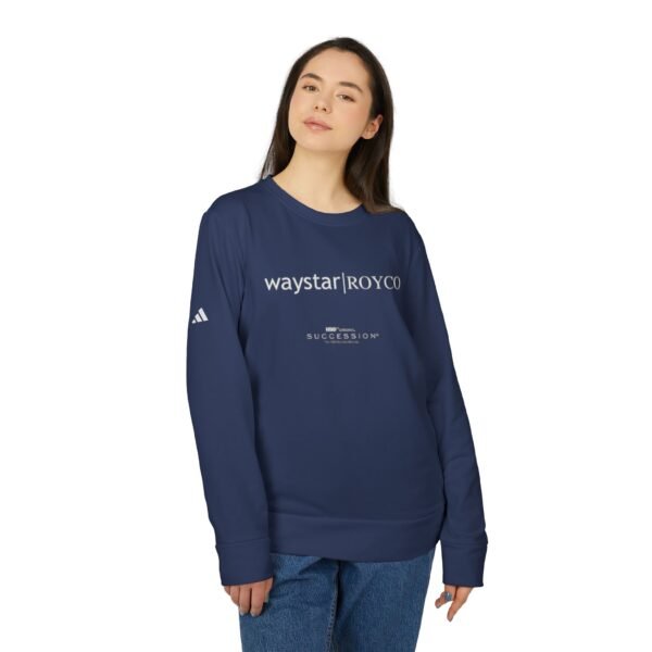 Succession Adidas Unisex Fleece Crewneck Sweatshirt - Image 15