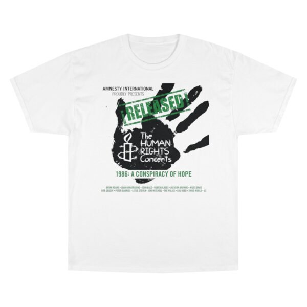 The Police & Friends - Amnesty International Conspiracy of Hope Concert Champion T-Shirt - Image 9