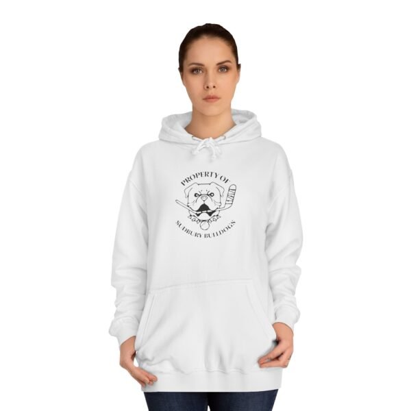 Shorsey 'Blueberry Bulldogs' Unisex College Hoodie - Image 36