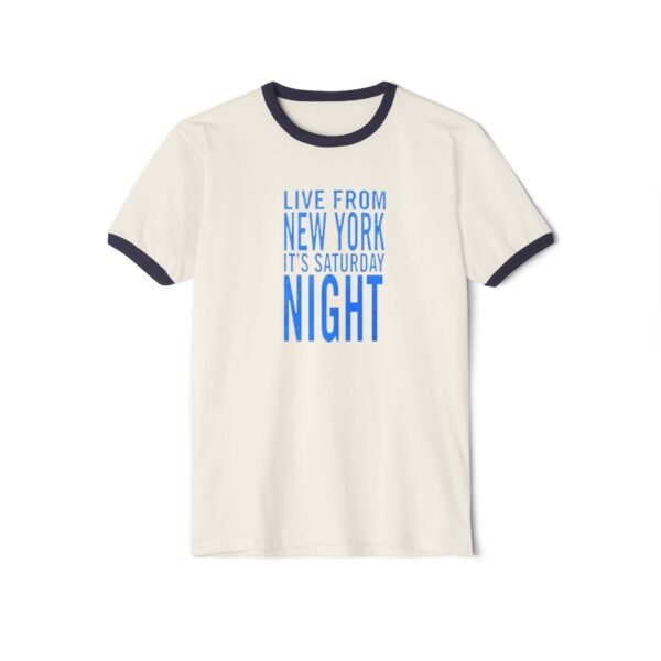 SNL50: The Anniversary Special Unisex Cotton Ringer T-Shirt - Image 5