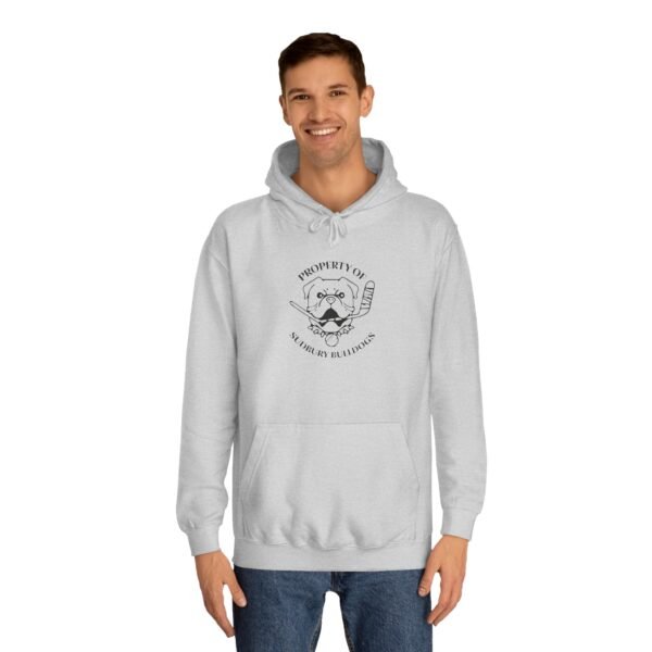 Shorsey 'Blueberry Bulldogs' Unisex College Hoodie - Image 3