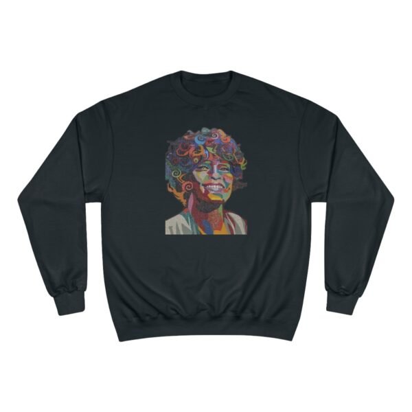 Whitney Houston Mural / Newark, NJ Champion Sweatshirt - Image 25