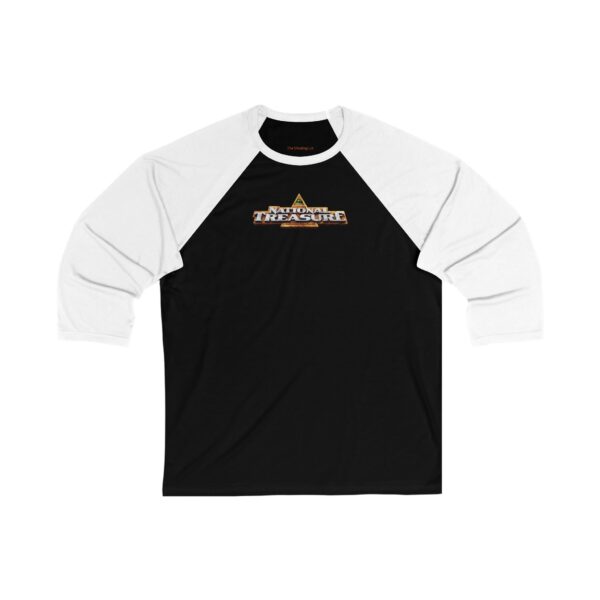 National Treasure Unisex 3/4 Sleeve Baseball Tee - Image 3