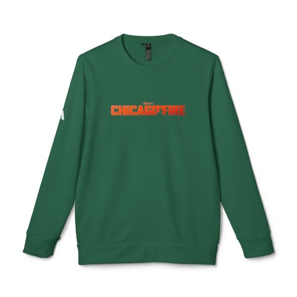 Chicago Fire Adidas Unisex Fleece Crewneck Sweatshirt - Image 5