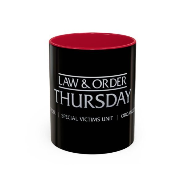 Law & Order Thursday Colorful Mugs (11oz, 15oz)