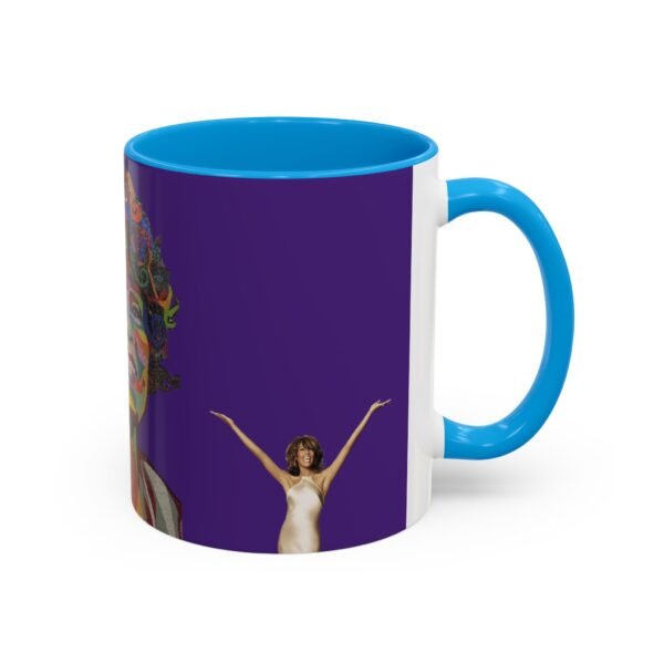 Whitney Houston Mural / Newark, NJ Colorful Mugs (11oz, 15oz) - Image 26