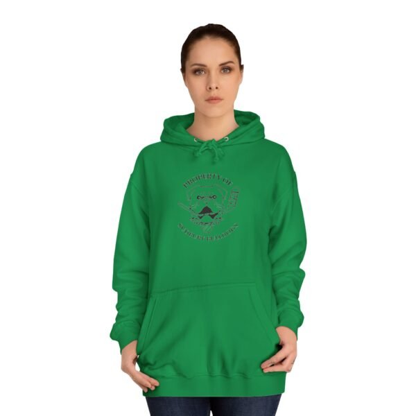 Shorsey 'Blueberry Bulldogs' Unisex College Hoodie - Image 24