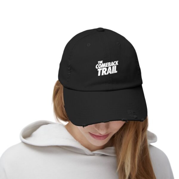 The Comeback Trail Unisex Distressed Cap - Image 32