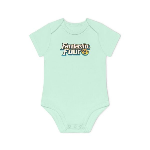 Fantastic Four Baby Organic Short Sleeve Bodysuit - Image 22