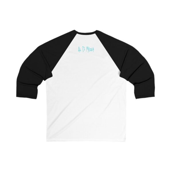 Al Di Meola Unisex 3/4 Sleeve Baseball Tee - Image 4