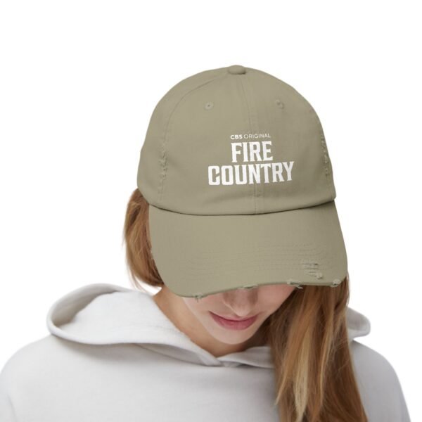 Fire Country Unisex Distressed Cap - Image 12