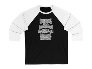 Kendrick Lamar 2025 Super Bowl LIX Halftime Show Unisex 3/4 Sleeve Baseball Tee