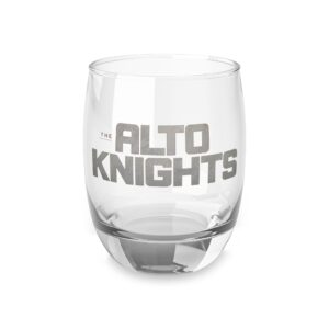 The Alto Knights Whiskey Glass