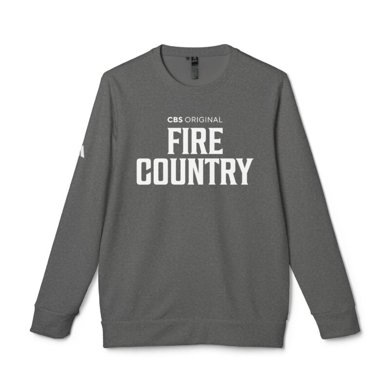 Fire Country Adidas Unisex Fleece Crewneck Sweatshirt - Image 9