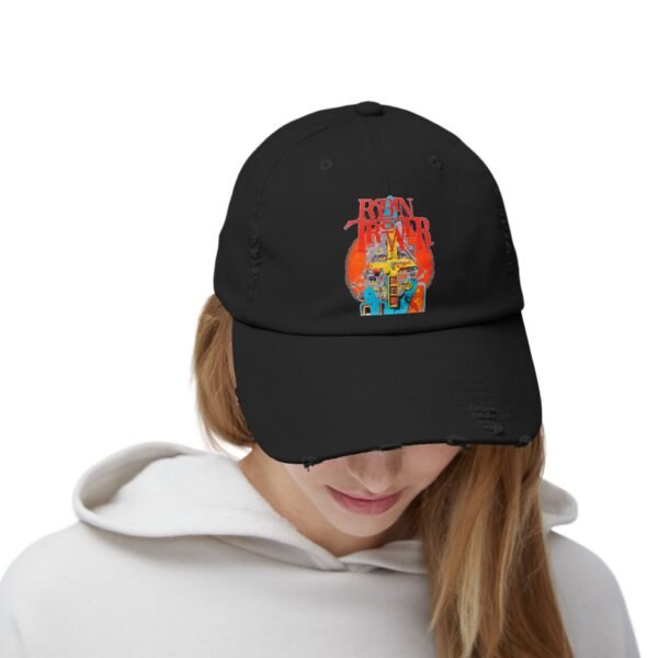 Robin Trower Unisex Distressed Cap - Image 4