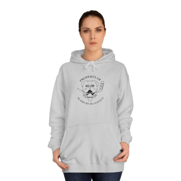 Shorsey 'Blueberry Bulldogs' Unisex College Hoodie - Image 4