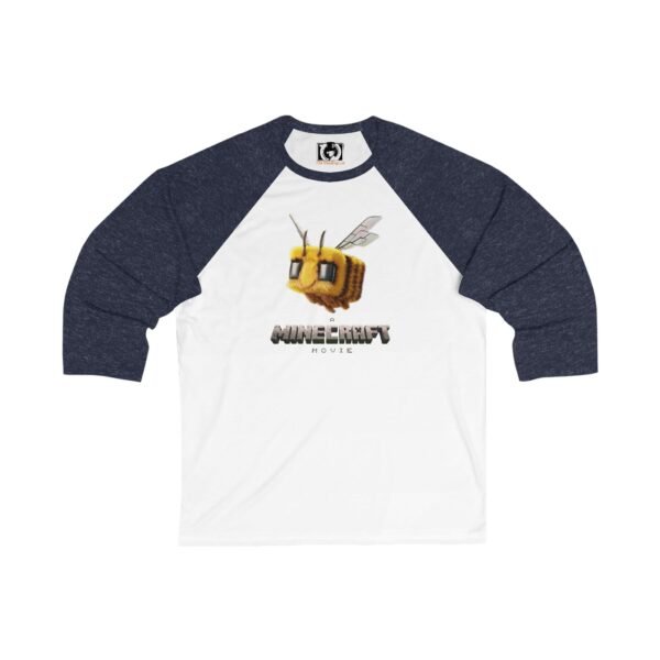 A Minecraft Movie Unisex 3/4 Sleeve Baseball Tee - Image 5