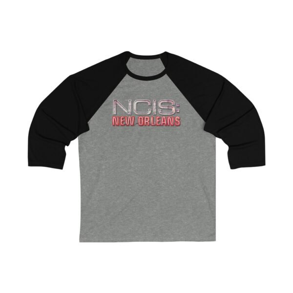 NCIS: New Orleans Unisex 34 Sleeve Baseball Tee - Image 3