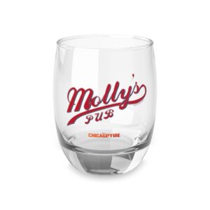 Chicago Fire Molly's Pub Whiskey Glass