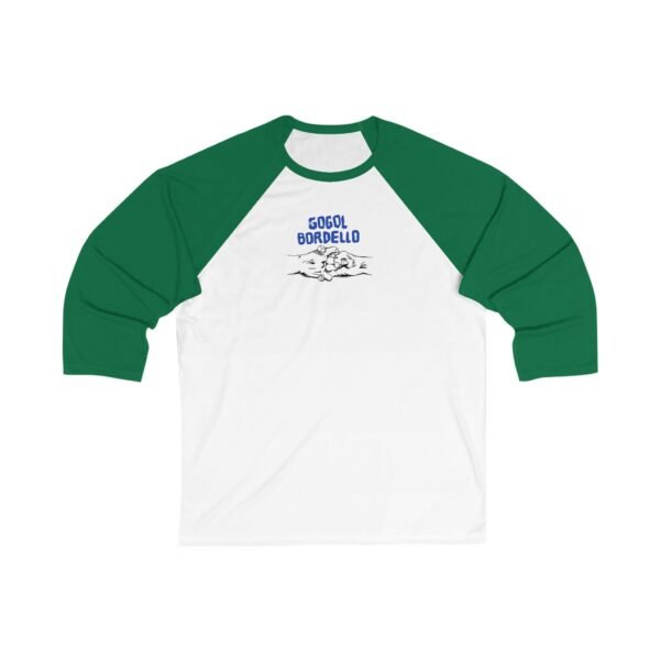 Gogol Bordello Unisex 34 Sleeve Baseball Tee - Image 3