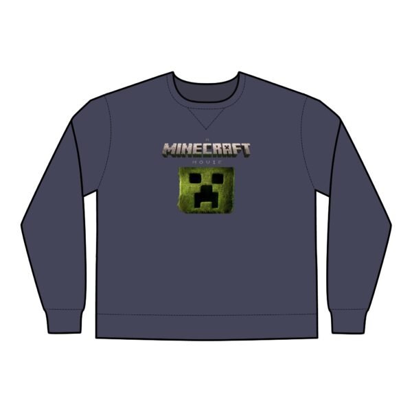 A Minecraft Movie Unisex ComfortWash® Garment Dyed Crewneck Sweatshirt - Image 5
