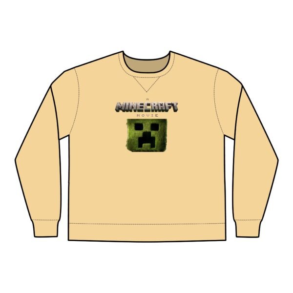 A Minecraft Movie Unisex ComfortWash® Garment Dyed Crewneck Sweatshirt - Image 7