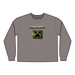 A Minecraft Movie Unisex ComfortWash® Garment Dyed Crewneck Sweatshirt