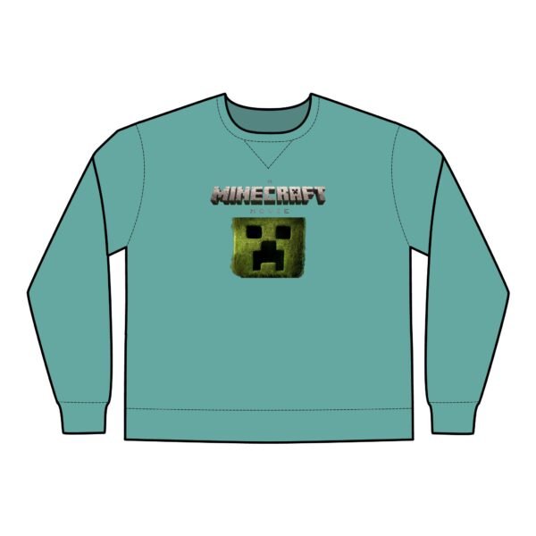 A Minecraft Movie Unisex ComfortWash® Garment Dyed Crewneck Sweatshirt - Image 13