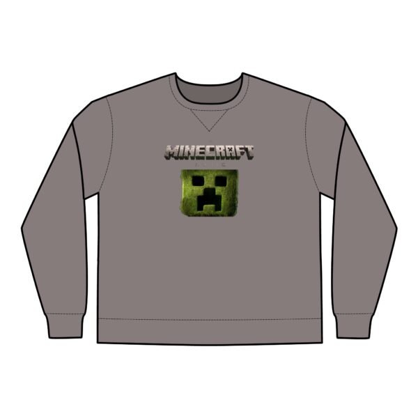 A Minecraft Movie Unisex ComfortWash® Garment Dyed Crewneck Sweatshirt