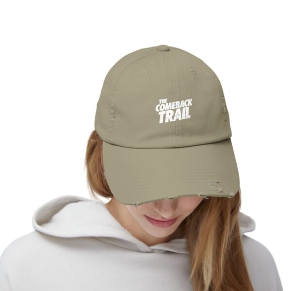 The Comeback Trail Unisex Distressed Cap - Image 8