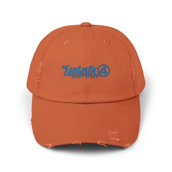 The Fantastic Four: First Steps Unisex Distressed Cap - Image 5