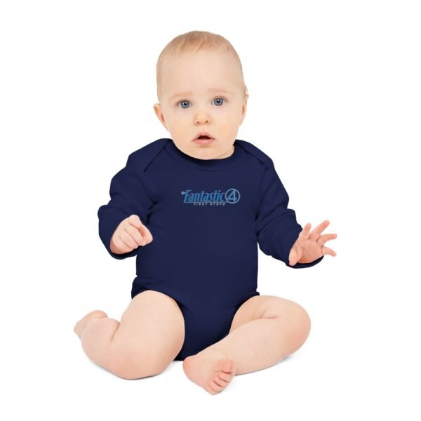 The Fantastic Four: First Steps Baby Long-Sleeve Organic Bodysuit - Image 21