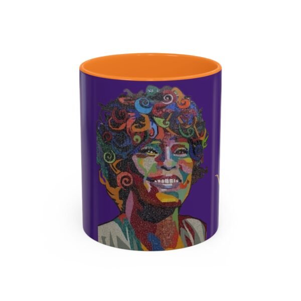 Whitney Houston Mural / Newark, NJ Colorful Mugs (11oz, 15oz) - Image 17