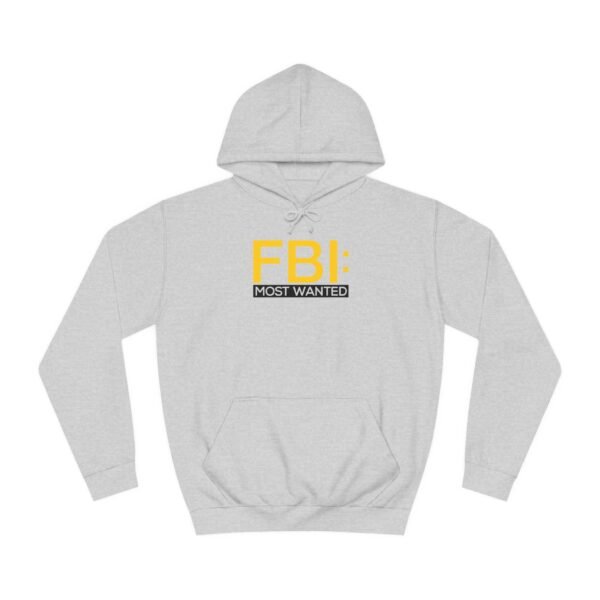 FBI: Most Wanted Unisex College Hoodie - Image 9