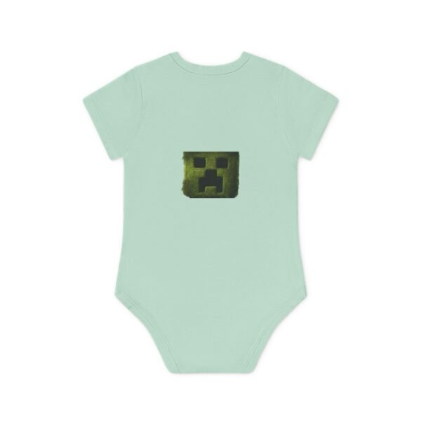 A Minecraft Movie Baby Organic Short Sleeve Bodysuit - Image 14