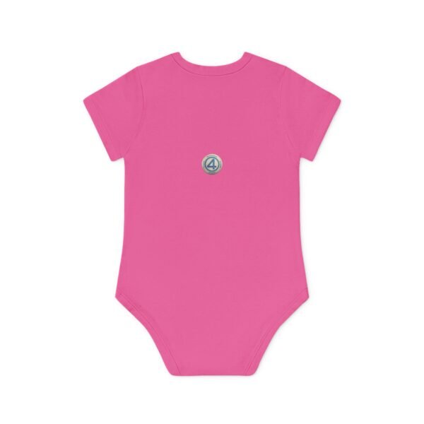 The Fantastic Four: First Steps Baby Organic Short Sleeve Bodysuit - Image 32