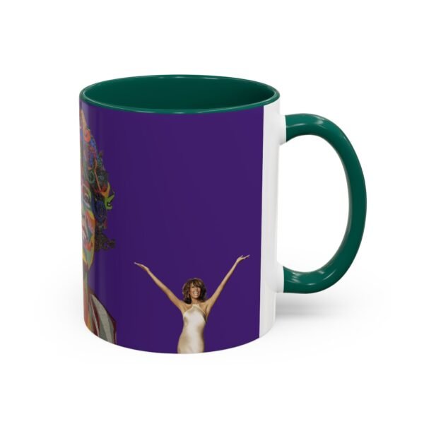 Whitney Houston Mural / Newark, NJ Colorful Mugs (11oz, 15oz) - Image 22