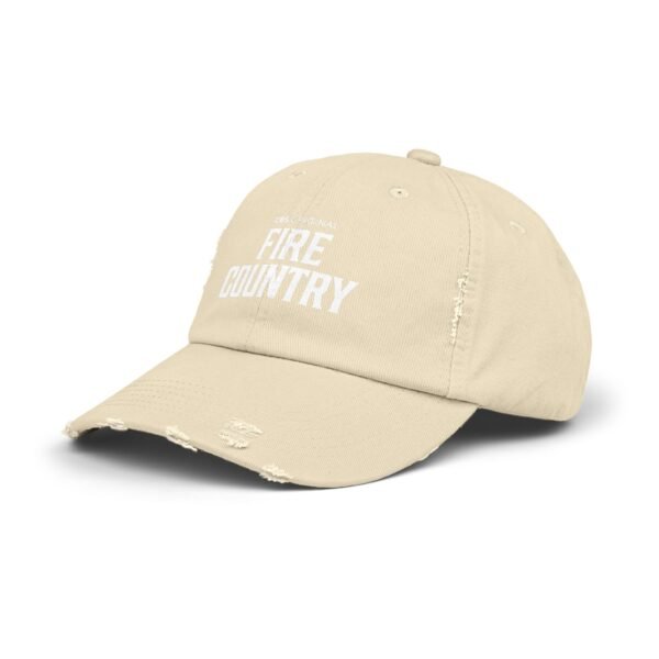 Fire Country Unisex Distressed Cap - Image 2