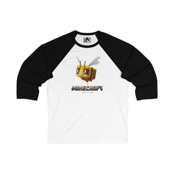 A Minecraft Movie Unisex 3/4 Sleeve Baseball Tee - Image 7