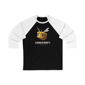 A Minecraft Movie Unisex 3/4 Sleeve Baseball Tee